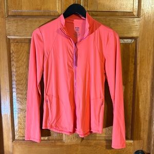 Title Nine Women’s Full  Zip Light Weight Jacket W/Front Pockets Size Med-EUC